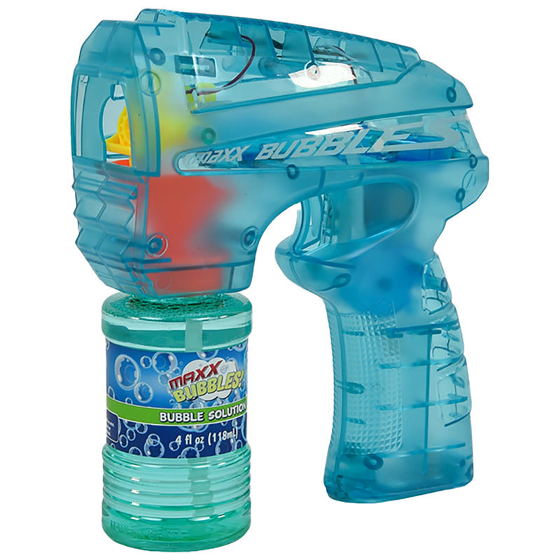 SUNNY DAYS ENTERTAINMENT LLC, Maxx Bubbles Toy Bubble Blaster Plastique Bleu