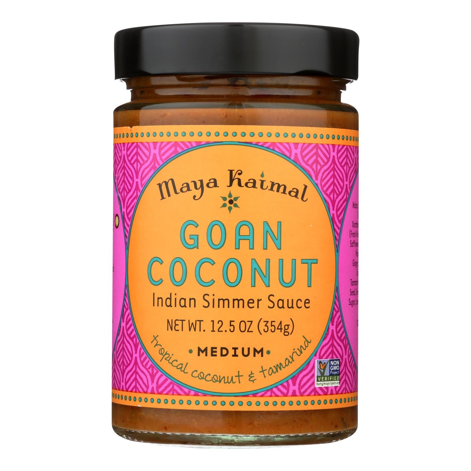 Maya Kaimal, Maya Kaimal Goan Coconut Curry - Carton de 6 - 12.5 oz (Pack de 6)