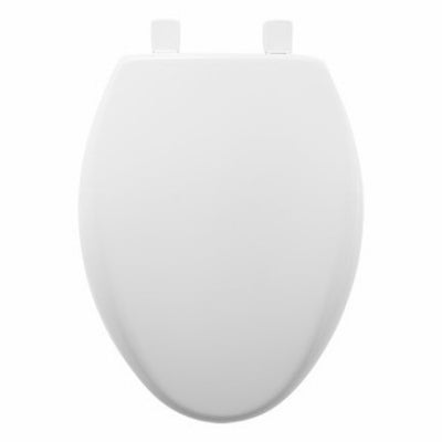 BEMIS MANUFACTURING CO, Mayfair by Bemis Affinity Siège de toilette allongé en plastique blanc à fermeture lente