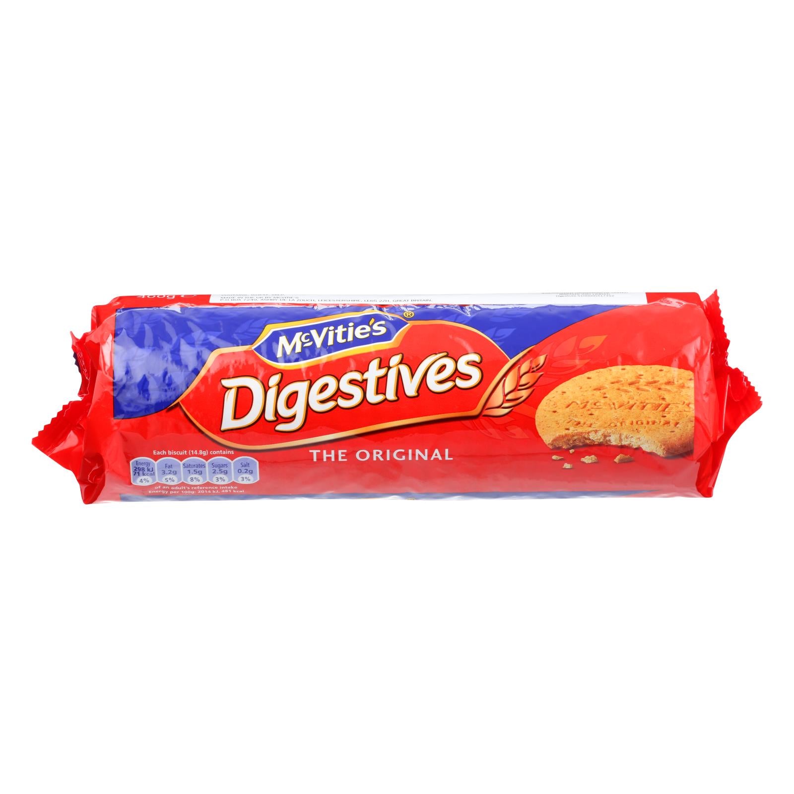 Mcvities, McVities Biscuits - Digestives - Large - 14.1 oz - carton de 12 (Paquet de 12)