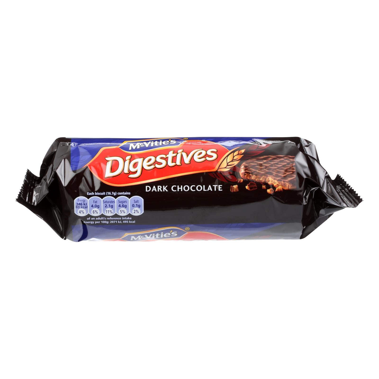 Mcvities, Mcvities - Bisct Digestive Dark Chocolate - Case of 12-10.5 OZ (Pack of 12)
