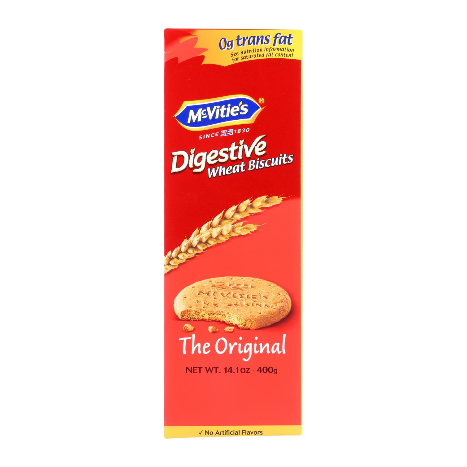 Mcvities, Mcvities Biscuits digestifs au blé - caisse de 12 - 14.1 oz (paquet de 12)