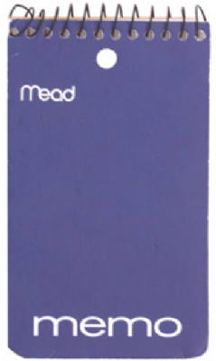 ACCO BRANDS CORPORATION, Mead 3 in. L x 5 in. L, ligné large (paquet de 12)