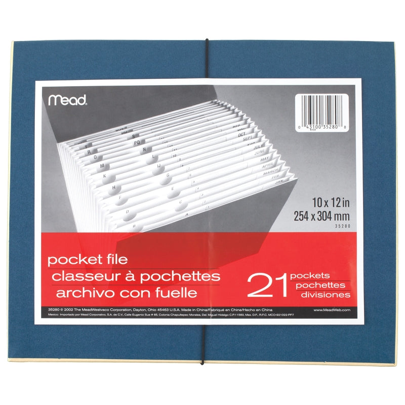 ACCO BRANDS CORPORATION, Mead Assorted Expanding File Folder 1 pk (Dossier extensible assorti)