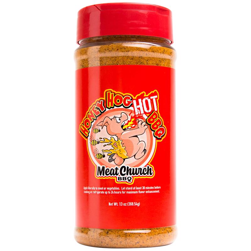 MEAT CHURCH LLC, Meat Church Honey Hog Hot BBQ Rub 13 oz