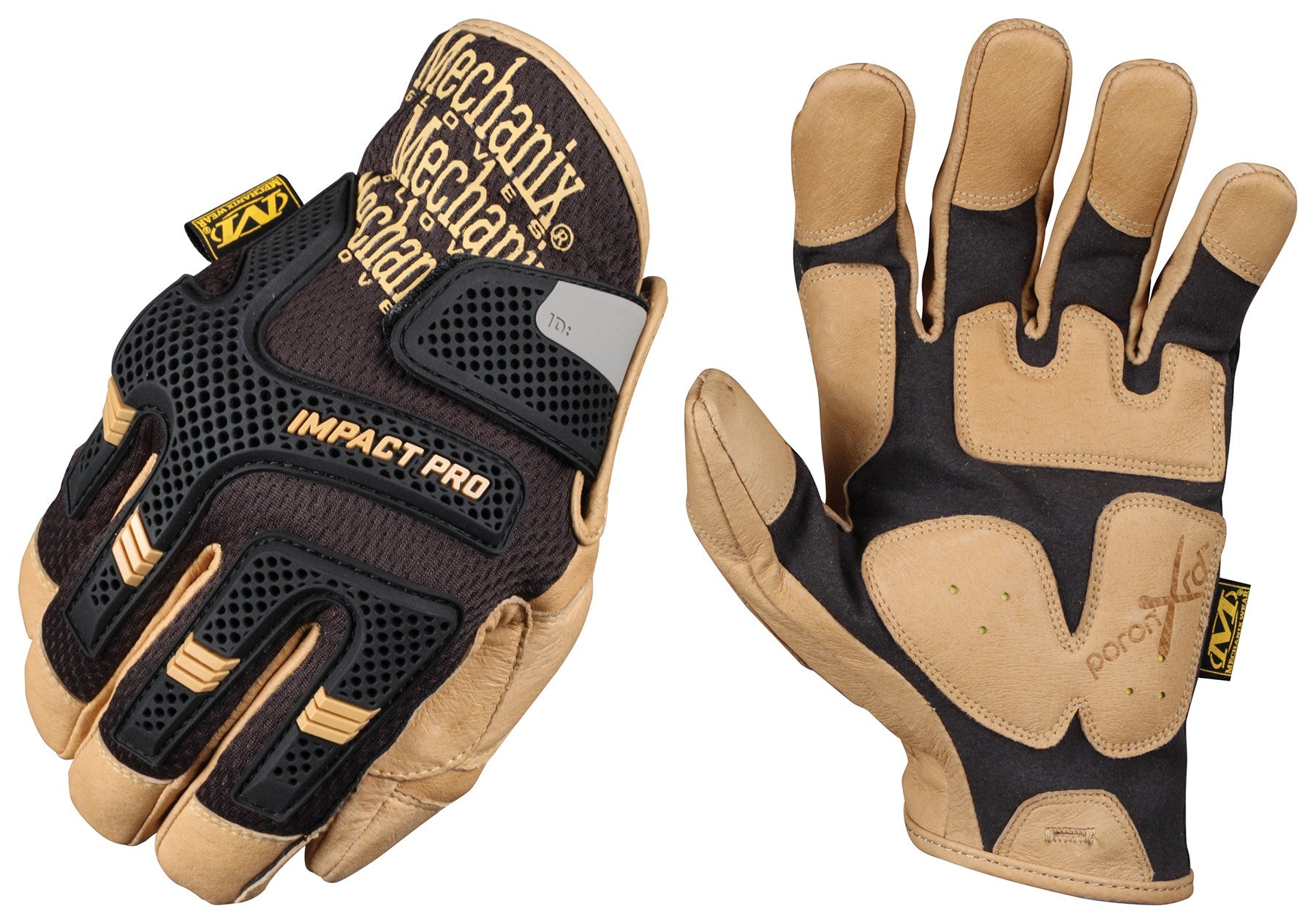 Mécanisme d'usure, Mechanix Wear CG30-75-010 Grands gants de travail Impact Pro noirs et bruns