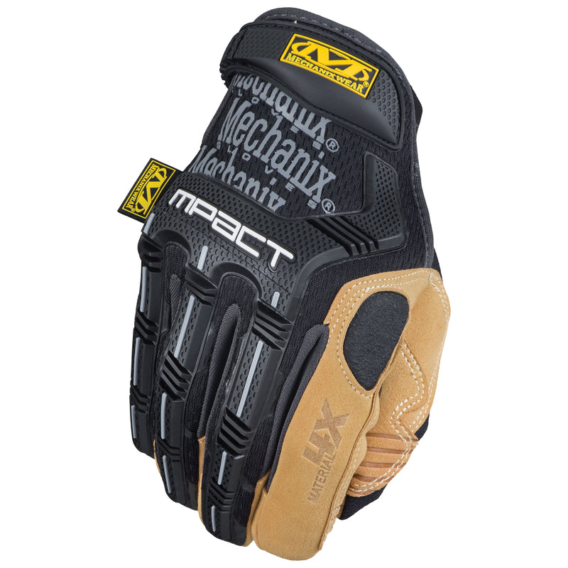 Mechanix Wear, Mechanix Wear M-Pact Men's Impact Gloves Noir/Tan M 1 paire