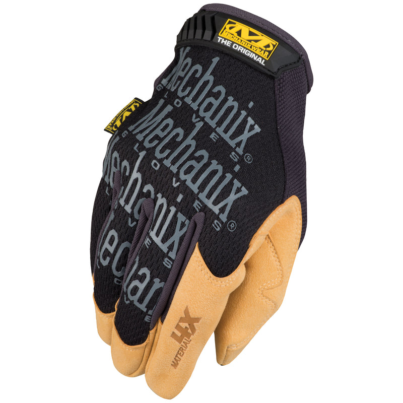 Mechanix Wear, Mechanix Wear Original Men's Abrasion Gloves Black/Tan L 1 paire