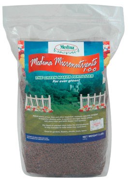 Produits agricoles Medina, Medina Micronutrients Mix 1-0-0 5000 Sq. Ft. Granules 5 Lb.