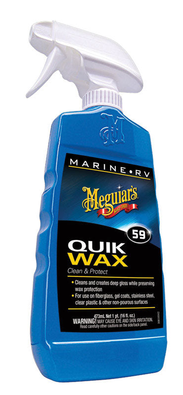 MEGUIARS INC, Meguiar's 59 Quik Wax Clean & Protect Wax Wax 16 oz