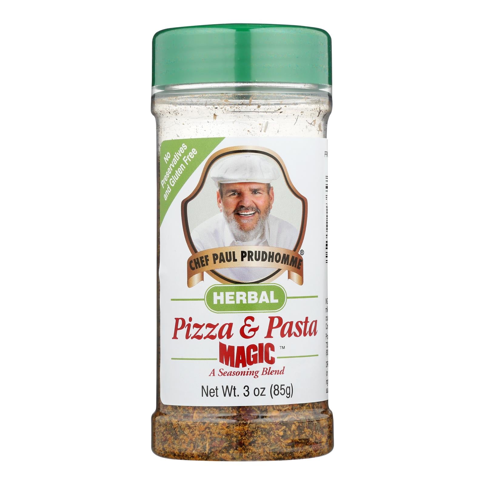 Assaisonnements magiques, Mélanges d'assaisonnements magiques Mélange d'assaisonnements magiques pour pizzas et pâtes aux herbes du Chef Paul Prudhomme - 1 chacun - 3 OZ (paquet de 12)