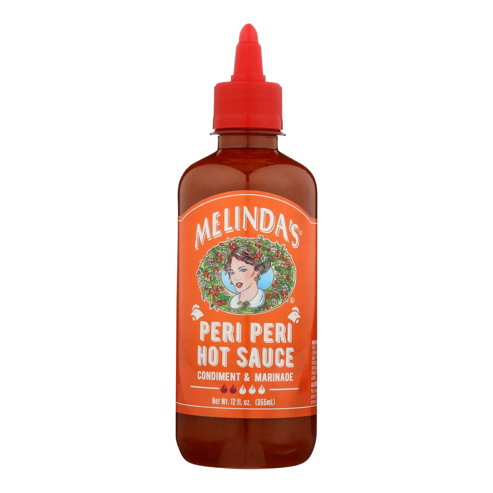 Melinda's, Melinda's - Hot Sauce Peri Peri - Caisse de 6 - 12 OZ (paquet de 6)