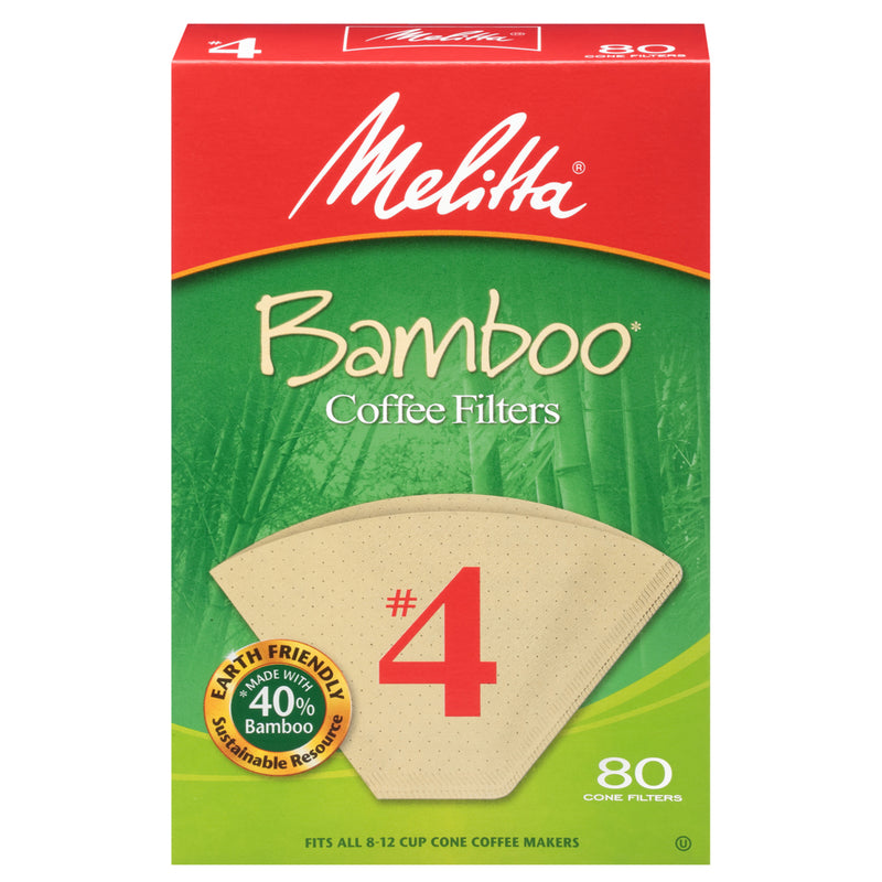 MELITTA USA INC, Melitta 4 cups Cone Coffee Filter 1 pk