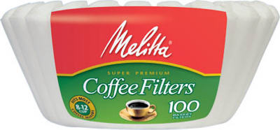 MELITTA USA INC, Melitta 8-12 tasses Brown Basket Coffee Filter 100 pk