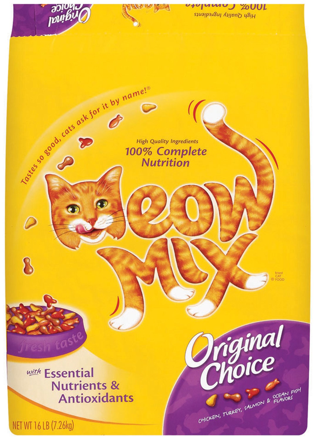 Meow Mix, Meow Mix 29274-50225 16 Lb Original Meow Mix® Cat Food