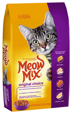 Meow Mix, Meow Mix 29274-50225 16 Lb Original Meow Mix® Cat Food