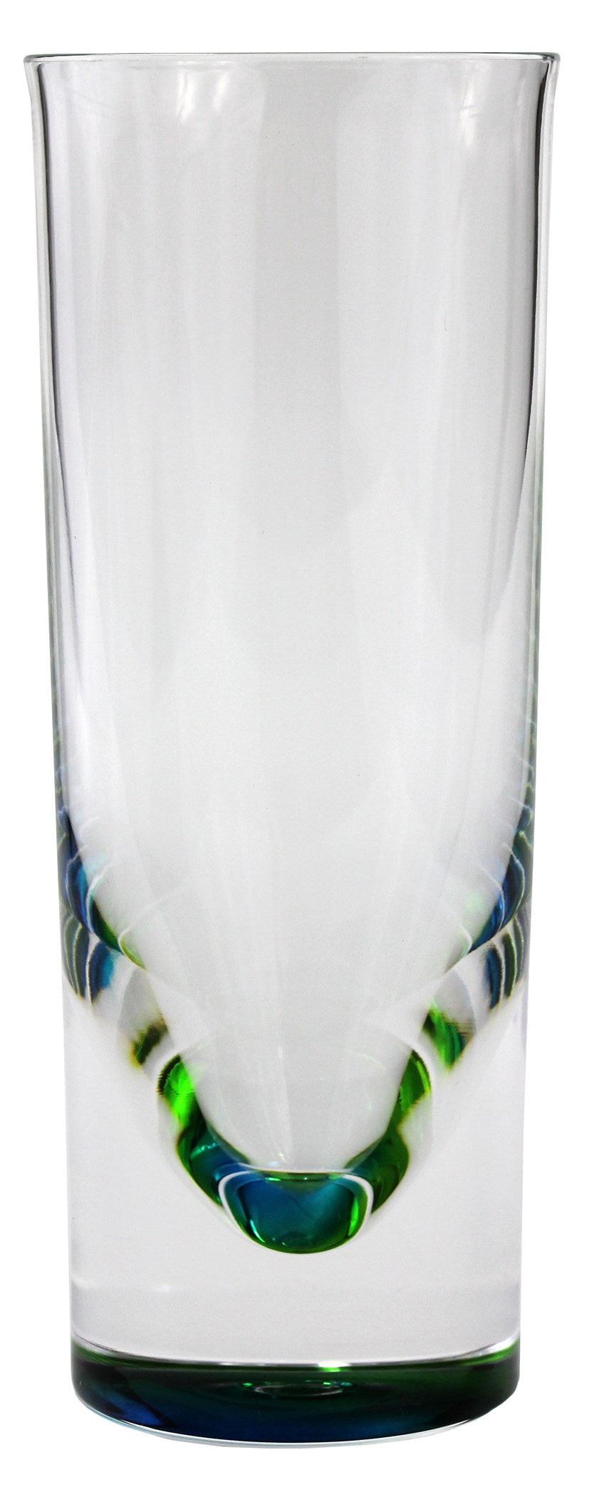 JENSEN DISTRIBUTIONS SERVICES, Merritt International Peacock Teardrop Clear BPA Free Tumbler (gobelet transparent sans BPA)