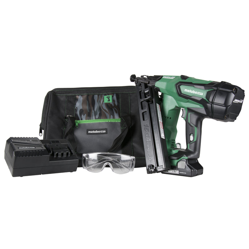 KOKI HOLDINGS AMERICA LTD, Metabo HPT 15 Ga. Sans fil 34 deg. Kit de cloueur de finition à angle 18 volts