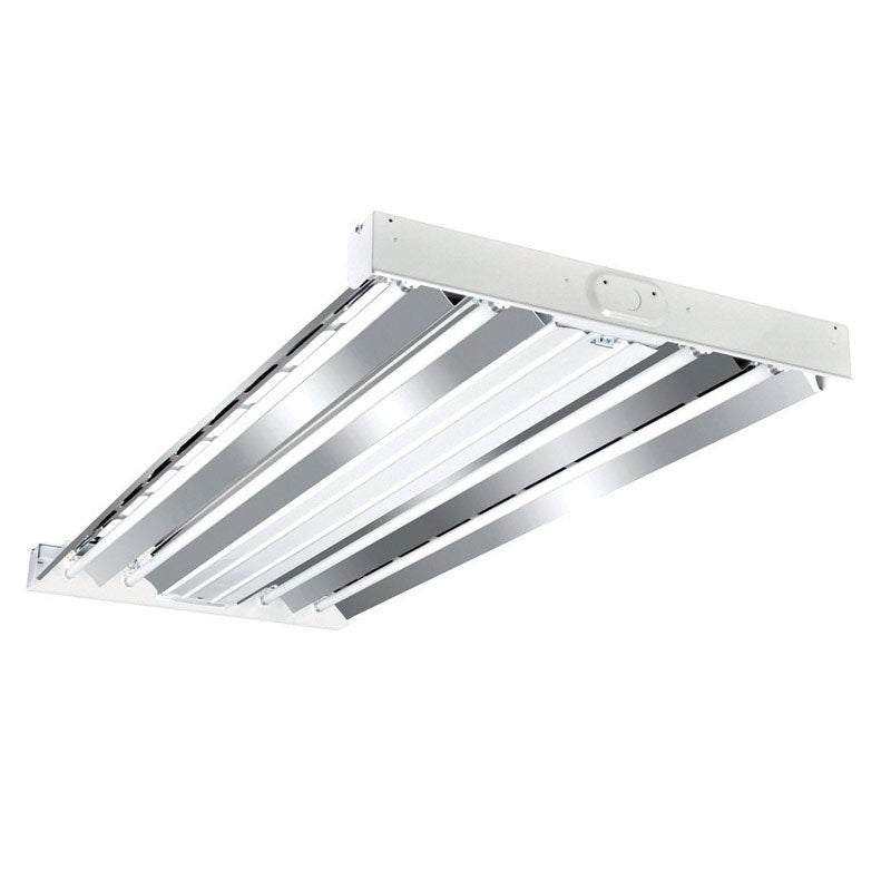 COOPER LIGHTING LLC, Metalux HBL 48 in. L 4 lights Fluorescent High Bay Fixture T8 32 watts