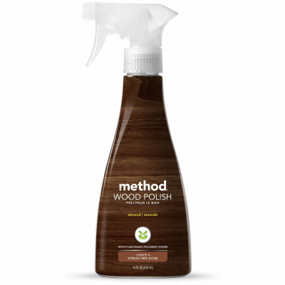 MÉTHODE PROD, Method Almond Scent Wood Polish 14 oz Spray (Pack de 6)