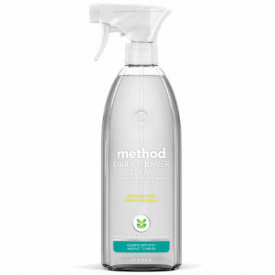 Méthode, Method Eucalyptus Mint Scent Daily Shower Cleaner 28 oz Liquid (Pack of 8).