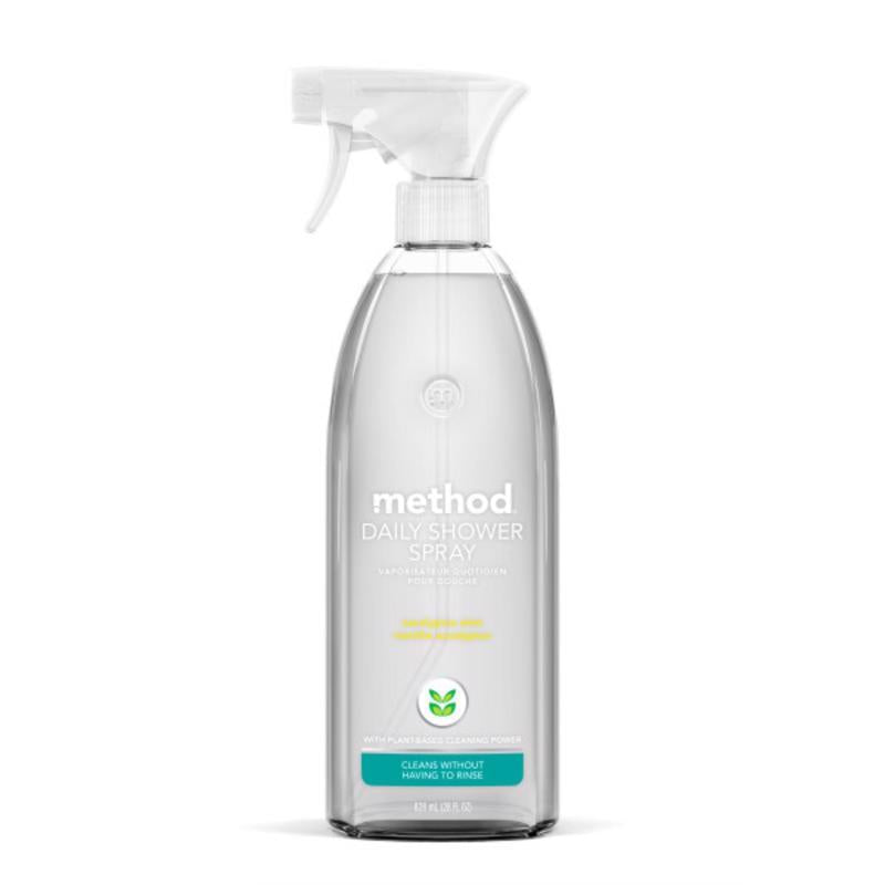 Méthode, Method Eucalyptus Mint Scent Daily Shower Cleaner 28 oz Liquid (Pack of 8).