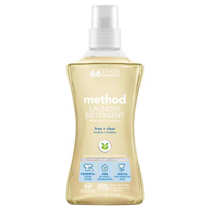 MÉTHODE PROD, Method Free & Clear Scent Laundry Detergent Liquid 53.5 oz. 1 pk (Pack of 4)