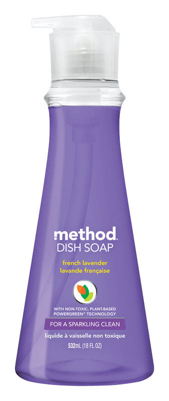 MÉTHODE PROD, Method French Lavender Scent Liquid Dish Soap 18 oz (Pack of 6)