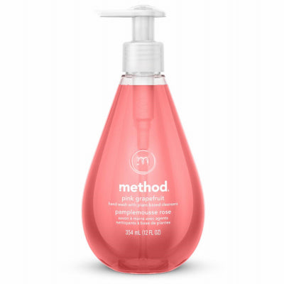 Méthode, Method Gel lavant pour les mains à l'odeur de pamplemousse rose 12 oz (paquet de 6)