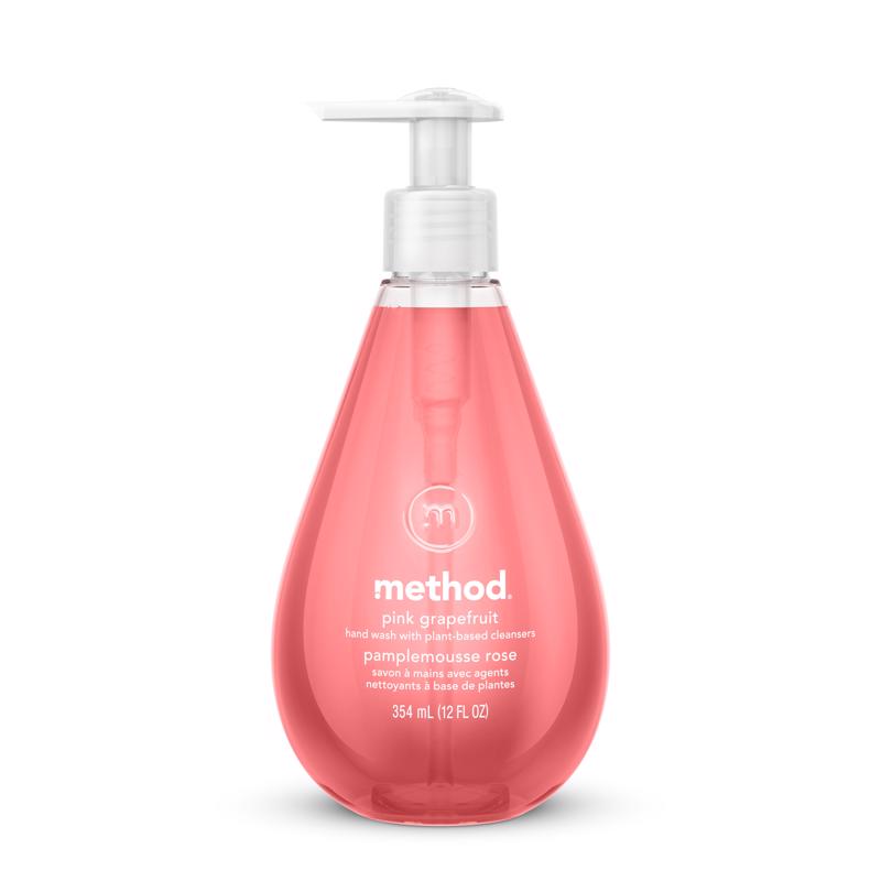 Méthode, Method Gel lavant pour les mains à l'odeur de pamplemousse rose 12 oz (paquet de 6)