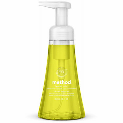 MÉTHODE PROD, Method Lemon Mint Scent Foam Hand Soap 10 oz (Pack de 6)