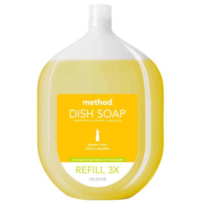 MÉTHODE PROD, Method Lemon Mint Scent Liquid Dish Soap Refill 54 oz 1 pk (Pack of 4)