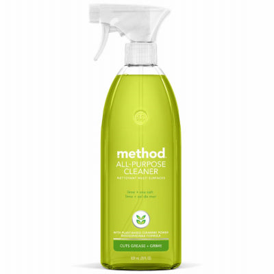Méthode, Method Lime and Sea Salt Scent All Purpose Cleaner Liquid 28 oz (Pack of 8).