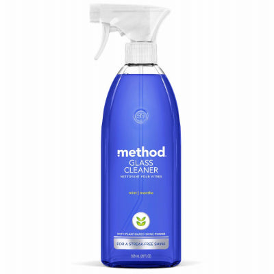 Méthode, Method Mint Scent Organic Glass and Surface Cleaner Liquid 28 oz (Pack of 8)