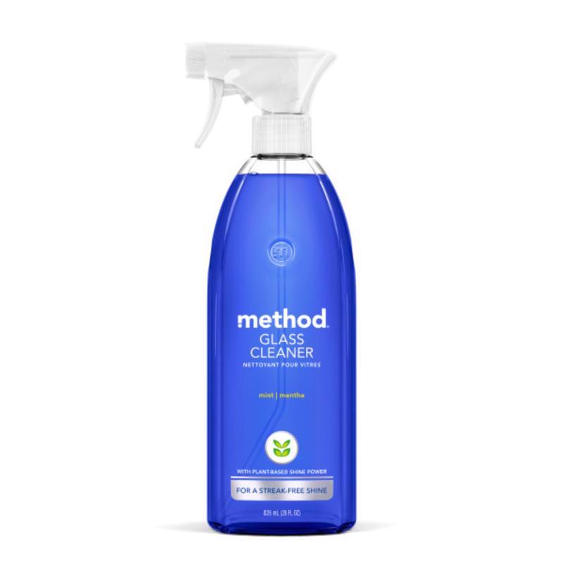 Méthode, Method Mint Scent Organic Glass and Surface Cleaner Liquid 28 oz (Pack of 8)