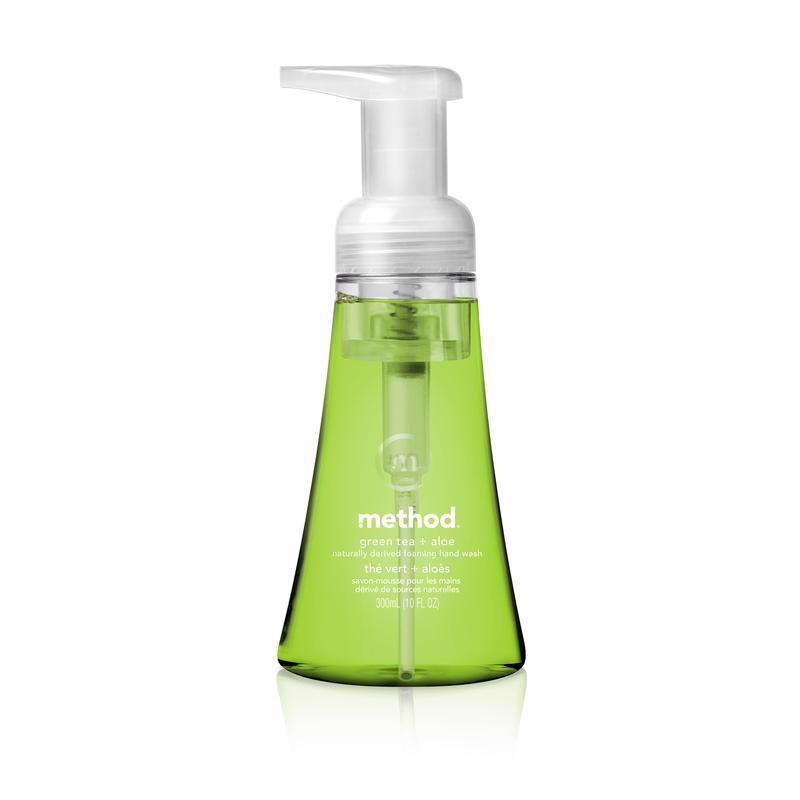 MÉTHODE PROD, Method Organic Green Tea and Aloe Scent Foam Hand Wash 10 oz (Pack of 6)