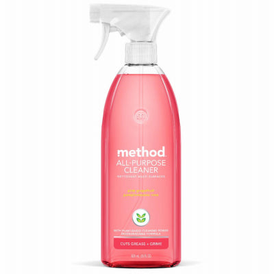 Méthode, Method Pink Grapefruit Scent Organic All Purpose Cleaner Liquid 28 oz (Pack of 8)