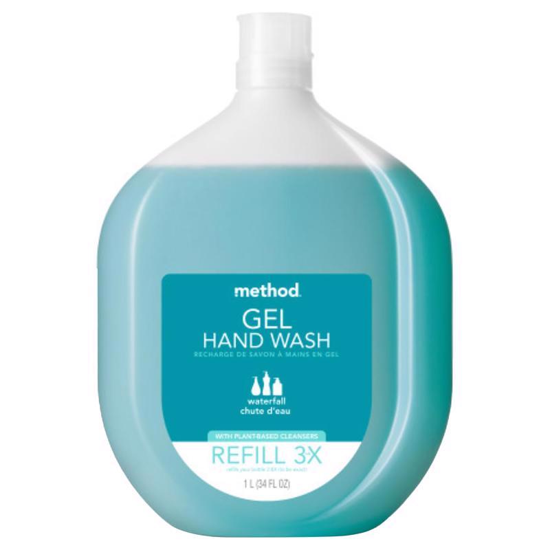 MÉTHODE PROD, Method Waterfall Scent Hand Soap Refill 34 oz (Pack of 4)