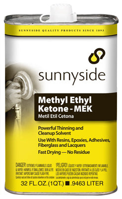 Sunnyside, Méthyléthylcétone (MEK), 1 Qt (paquet de 6)