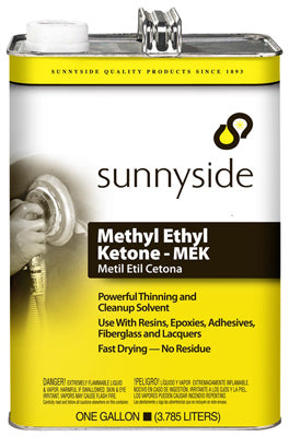 Corporation Sunnyside, Méthyléthylcétone (MEK), 1 gal (paquet de 6)