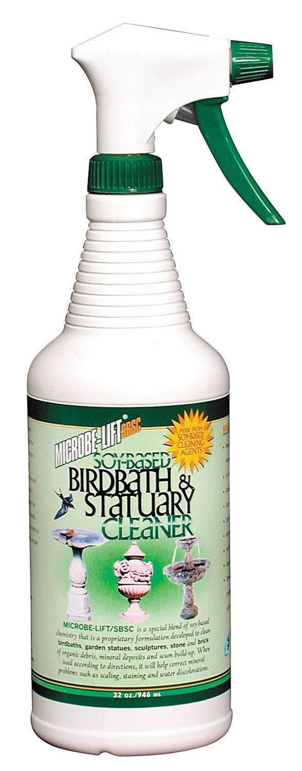 JENSEN DISTRIBUTIONS SERVICES, Microbe Lift 10sbsc 32 Oz Birdbath & Statuary Cleaner (Pack de 12)