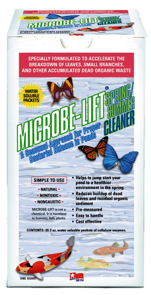 Microbe Lift, Microbe Lift 10xsscx1 1 Pound Spring & Summer Pond Cleaner (Pack de 12)