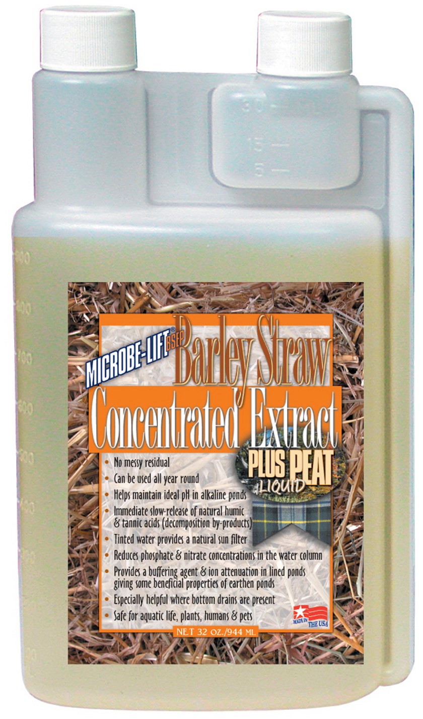 Microbe Lift, Microbe Lift Bsep32 32 Oz Barley Straw Concentrate Plus Peat Extract Concentrate