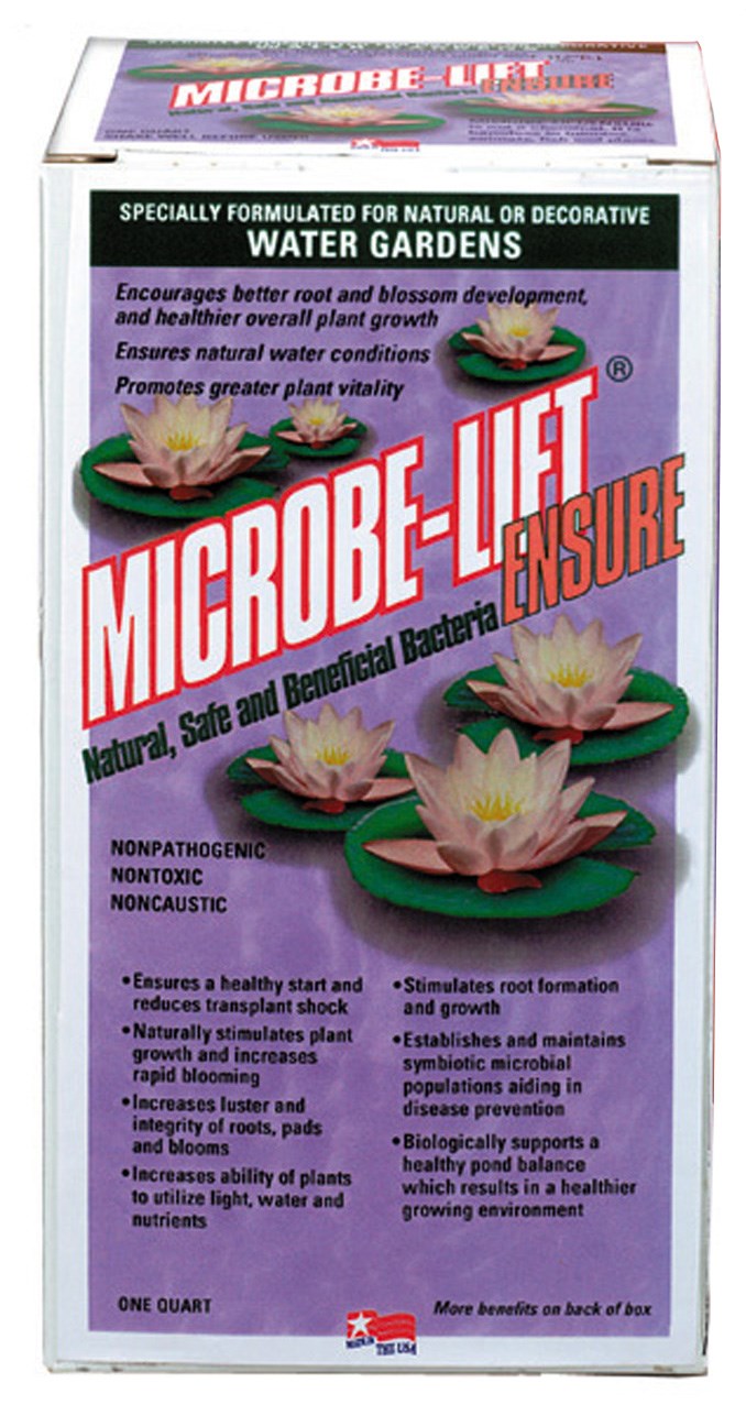 Levée de microbes, Microbe Lift ENSUREQ 1 Quart Microbe-Lift® Ensure Pond Plant Food (Pack de 12)