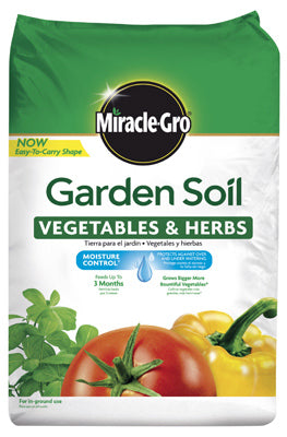 Miracle-Gro, Miracle Gro 73759430 1 Cu Ft Garden Soil for Vegetable& Herbs (Pack of 50)