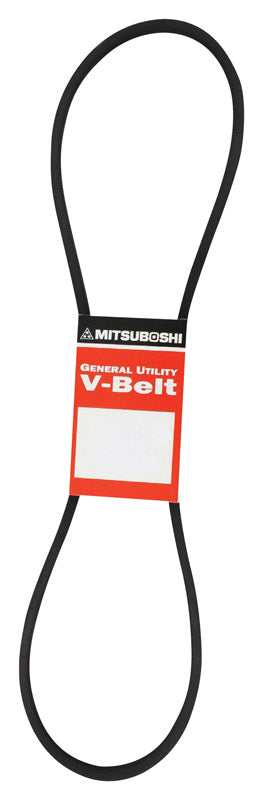 MBL USA, Mitsuboshi FHP 3L470 Courroie trapézoïdale d'utilité générale 0.38 in. W X 47 in. L pour moteurs à puissance fractionnaire