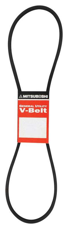 MBL USA, Mitsuboshi FHP 4L500 Courroie trapézoïdale d'utilité générale 0.5 in. W X 50 in. L pour moteurs à puissance fractionnaire