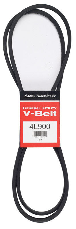 MBL USA, Mitsuboshi FHP 4L900 Courroie trapézoïdale d'utilité générale 0.5 in. W X 90 in. L pour moteurs à puissance fractionnaire