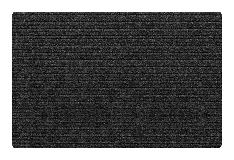 MULTY HOME LP, Multy Home Concord 36 po. L x 24 in. W Charcoal Indoor Polyester/Vinyl Nonslip Utility Mat (Pack of 8)