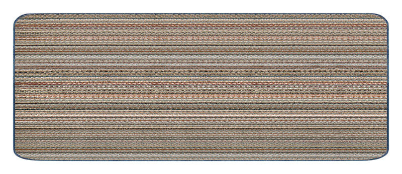 MULTY HOME LP, Multy Home Montana Assorted Earthtone Stripes Tapis utilitaire antidérapant en polypropylène 72 in. L x 24 po. W (paquet de 4)